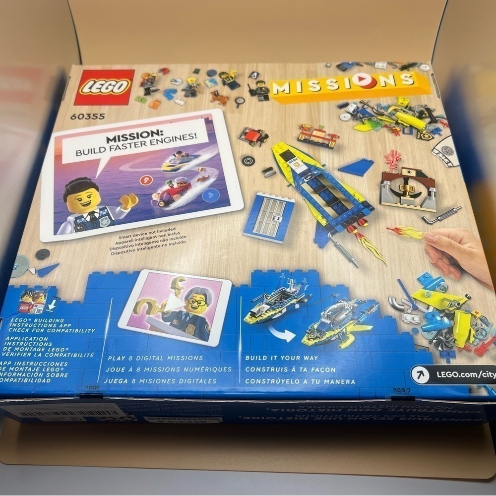 LEGO City 60355 Water Police Detective Missions New Sealed retired - Picture 5 of 10